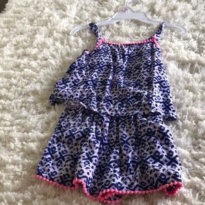 Colorful leopard patterned jumper